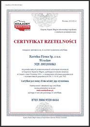 Certyfikat